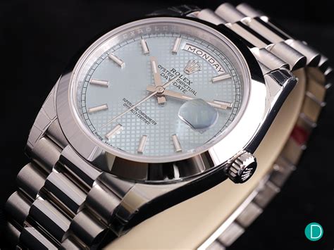 rolex platin daydate|rolex platinum day date 36mm.